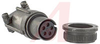 connector,metal circular,str plug w/cable clamp,size 14s,5#16 solder socket cont - 70143537 - Allied Electronics, Inc.