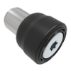 Captive Screw, 1/4-20 Thread, Press-in, TORX®, Smooth Black Knob - 47-63-641-61 - Southco