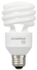 Compact Fluorescent Lamp with Ballast -- CF20EL/SPIRAL/827/26348 - Image