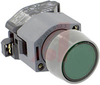 SWITCH, PUSHBUTTON ACTUATORS, ILLUMINATED, MAINTAINED, ROUND, GREEN LENS - 70029441 - Allied Electronics, Inc.