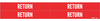 Self-Sticking Vinyl Pipe Marker - 7243-4 - Brady Corporation