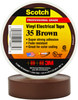 Tape, Insulation, Pvc, Brown 0.75Inx66Ft; Adhesive Type 3M - 87F754 - Newark, An Avnet Company