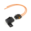 Sealed ATO/ATC Fuse Holder Assembly 46047, 12 Ga. Orange GXL Wire, 9