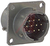 CONNECTOR,THRU BULKHEAD RECEPTACLE,SIZE12,ADAPTER,10#20 PIN/SOCKET CONTACT - 70011493 - Allied Electronics, Inc.