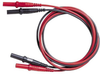 Test Lead Set, Black/red, 1.219M, 1Kv, 10A; Test Connector Type A Pomona - 48F1708 - Newark, An Avnet Company