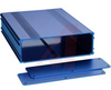 ALUM ENCLOSURE, 2 PLATES, 10 SCREWS, BLUE ANODIZED, 2.11 H X 6.68 W X 8.66 L - 70020292 - Allied Electronics, Inc.