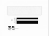 3M Scotchcal 72456 Bright White Striping Automotive Tape - 1/2 in Width x 150 ft Length - 2 mil Thick - 051141-72456 - R. S. Hughes Company, Inc.
