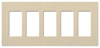 Standard Wall Plate - SC-5-ST - Lutron Electronics Co., Inc.