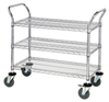 Quantum Q-Stor Wire Shelving Mobile Carts - 54169 - U.S. Plastic Corporation