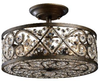 Semi-Flush Mts.-Drum Shade - 604573 - Light Center (The)