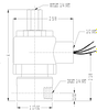 Explosion Proof Solenoid Shutoff Valve, Normally Open, 120V/60Hz, 1/4” Female NPT Inlet, 1/4” Female NPT Outlet, Buna- N Seals -- A4507-2B1206 - Image