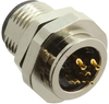 Sensor Conn, M12, 5Pos, Plug, Panel; Product Range Norcomp - 62AJ7471 - Newark, An Avnet Company