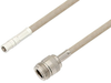 SMB Plug to N Female Cable 24 Inch Length Using RG141 Coax - PE3W04161-24 - Pasternack