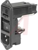 Module, Pwr Entry;AC Inlet and 2-Pole Fuseholder/Switch;Screw-On Mt;10A;250VAC - 70080690 - Allied Electronics, Inc.
