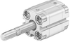 Compact air cylinder -- AEVUZ-12-10-A-P-A - Image