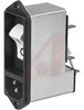 POWER ENTRY MOD. 15A, 250V SCREW MOUNT 1 POLE W/FILTER - 70080218 - Allied Electronics, Inc.