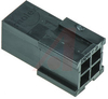 CONNECTOR, SOFT SHELL, UNIVERSAL MATE-N-LOK, 8 POSITION, FREE HANGING, WHITE - 70084924 - Allied Electronics, Inc.