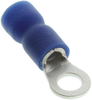 Terminal, Ring Tongue, 3.7Mm, Crimp Blue; Stud Size - Metric Multicomp Pro - 97K8996 - Newark, An Avnet Company
