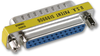 D Sub Connector Adaptor, Port Saver, Standard D Sub, Plug, 25, Standard D Sub, Receptacle, 25 Rohs Compliant Videk - 74M7794 - Newark, An Avnet Company
