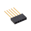 Connectors, Interconnects - Rectangular Connectors - Headers, Receptacles, Female Sockets - 1289474-SSQ-105-04-G-S - Win Source Electronics