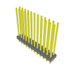 Headers, Male Pins - 612-TSW-112-19-L-D-ND - DigiKey