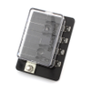 Compact ATOF/ATC, 4-Position Fuse Block with Clear Cover, 100 Amp Max., 32VDC -- 45640