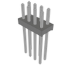 Headers, Male Pins - 612-MTMM-104-12-T-D-150-ND - DigiKey