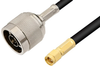 SMA Male to N Male Cable 36 Inch Length Using PE-C240 Coax - PE38645-36 - Pasternack