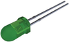 Led, Green, T-1 3/4 (5Mm), 80Mcd, 565Nm; Led Color Lumex - 09J9314 - Newark, An Avnet Company