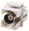 Keystone BNC Coupler, White - 43-410WH - Computer Network Accessories, Inc.