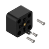 GSC - Male Receptacle Surface Mount, Form A, Contacts: 3+PE, crimp type , 400 V | 16 A -- GSC 300 - Image