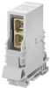 Passive Industrial Ethernet IP20 Mounting Rail Outlet / Patch Panel Fibre Optic Mounting Rail Outlet SC-Duplex -- IE-TO-SCD-MM - Image