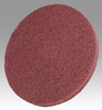 3M Scotch-Brite HS-DC Aluminum Oxide Deburring Disc - Medium Grade - Arbor Attachment - 12 in Diameter - 1 in Center Hole - 05313 - 048011-05313 - R. S. Hughes Company, Inc.