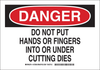 Brady B-555 Aluminum Rectangle White Machine & Equipment Sign - 10 in Width x 7 in Height - 127854 - 754473-76393 - R. S. Hughes Company, Inc.