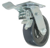 Total Locking Caster - Polyurethane on Iron - Crown Tread - 9APYC6x2-ML - Caster City, Inc.