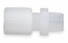 Flare compression pipe adapter, 1/2