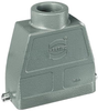 Hood, 24B, Top Entry, Aluminium, Pg21; Heavy Duty Connector Type Harting - 93B4708 - Newark, An Avnet Company