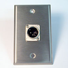 HAVE 1Gang Stainless Wallplate 1XLRM - HAVWP1004XLRM1 - HAVE, Inc.
