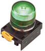 OPERATOR; PUSHBUTTON; 22.5 MM; GREEN PRES-TEST OR ILLUMINATED PB - BLACK BEZEL - 70057385 - Allied Electronics, Inc.
