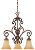 81583-BWG Mid. Chandeliers-Glass Down - 426926 - Capital Lighting, Inc.