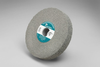 3M Scotch-Brite XL-WL Convolute Silicon Carbide Medium Deburring Wheel - Fine Grade - Arbor Attachment - 6 in Diameter - 1 in Center Hole - Thickness 1 in - 09549 - 048011-09549 - R. S. Hughes Company, Inc.