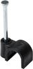 Nail Mount Cable Clamp, 7Mm, Pe, Black; Cable Clamp / Clip Type Hellermanntyton - 80Y1481 - Newark, An Avnet Company