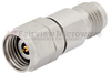20 dB Fixed Attenuator 2.4mm Male (Plug) to 2.4mm Female (Jack) Up to 50 GHz Rated to 1 Watt, Passivated Stainless Steel Body, 1.75 VSWR - SA5074-20 - Fairview Microwave Inc.