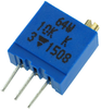 Trimmer Potentiometer, 10Kohm 25Turn Through Hole; Trimpot Type Vishay - 67F5830 - Newark, An Avnet Company