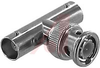 Adapter; BNC T 2 Female to 1 Male; 50 Ohms -- 70081339