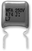 Film Capacitor, 0.33Uf, 250V, 5%, Radial; Dielectric Type Panasonic - 53W8311 - Newark, An Avnet Company