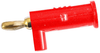 Conn, Banana, Plug, 5A, Screw, Red; Gender Mueller Electric - 70AC8716 - Newark, An Avnet Company