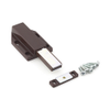 Long Stroke Magnetic Touch Latch Brown - ML-120/BRN - ML-120/BRN - Sugatsune America, Inc.