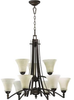 6177-9-86 Mid. Chandeliers-Glass Up - 435928 - Capital Lighting, Inc.