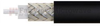 RG58 Flexible Coax Cable Black PVC Jacket -- RG58CU - Image